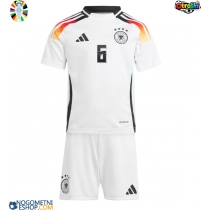 Otroški Nogometni dresi Nemčija Joshua Kimmich #6 Domači EP 2024 Kratek Rokav (+ Kratke hlače)